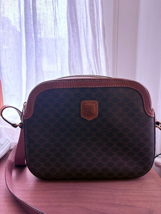 Celine Handbags - Celine Macadam Crossbody Bag